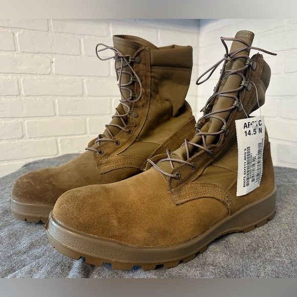 Men's Belleville Air Force Steal Toe Combat Boots NWT - Picture 2 of 8
